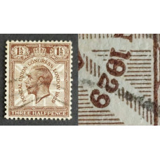 GB KGV Sg Spec NCop7c PUC 1829 for 1929 Variety Fine used GB KGV Sg Spec NCop7c PUC 1829 for 1929 Variety Fine used