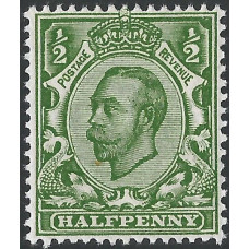 GB KGV Sg Spec N4(7i ½ Bright Yellow Green RPS CERT MNH GB KGV Sg Spec N4(7i ½ Bright Yellow Green RPS CERT MNH