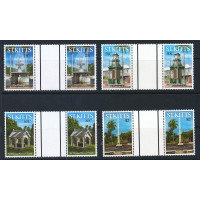 St. Kitts 1992 - Sg361 - Sg364 -  Local Monuments set MNH