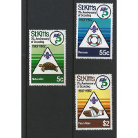 St. Kitts 1982 - Sg101 - Sg10375th Anniv of Boy Scout Movement Presentation Book MNH
