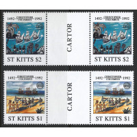 St. Kitts 1992 - Sg359 - Sg360 - Organization of East Caribbean States set MNH