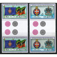 St. Kitts 1993 - Sg382 - Sg383 - Centenary of Girls Brigade. set MNH