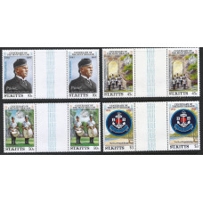 St. Kitts 1983 - Sg114 - Sg117 - Centenary of Boys Brigde set MNH