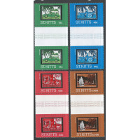 St. Kitts 1985 - Sg169 - Sg172 - Batik Designs (2nd series). set MNH