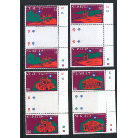 St. Kitts 1980 - Sg 49 - Sg 52 - Christmas.  set MNH