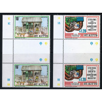 St. Kitts 1986 - Sg191 - Sg192 - Agriculture Exhibition. set MNH
