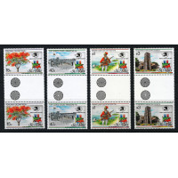 St. Kitts 1989 - Sg295 - Sg298 - "World Stamp Expo '89" International Stamp Exhibition, set MNH