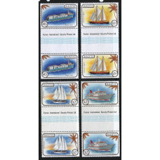 St. Kitts 1985 - Sg273 - Sg276 - Ships set MNH