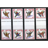 St. Kitts 1987 - Sg246 - Sg249 - Christmas. set MNH