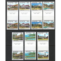 St. Kitts 1988 - Sg254 - Sg259 - Tourism (1st series). Hotels set MNH