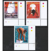 Gibraltar SG 745-747 1995 Island Games set MNH