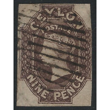 Ceylon Sg 8 - 5d. chestnut . 1857  used