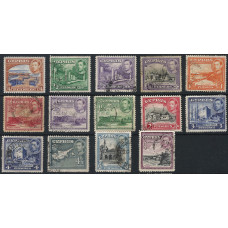 Cyprus  Sg151/159 - 1938 Part set used