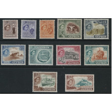 Cyprus Sg173 + 1955 Part set MM Cyprus Sg173 + 1955 Part set MM