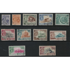 Cyprus Sg174 + 1955 Part set used Cyprus Sg174 + 1955 Part set used