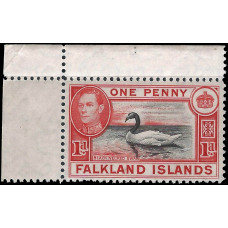 Falkland Islands Sg147a - 1938  1d. - black and red MNH