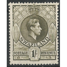 Swaziland Sg35 - 1s. brown - olive LMM