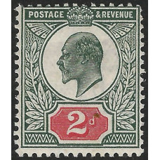 KEDVII -  M13(4) - Sg292 - 2d Grey Green & Red LMM