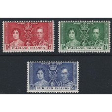 Falkland Islands Sg143 - Set 1937 Coronation LMM Falkland Islands Sg143 - Set 1937 Coronation LMM