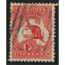 AUSTRALIA Sg  2 - 1d. - red 1913 used