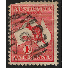 AUSTRALIA Sg  2 - 1d. - red 1913 used