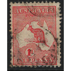 AUSTRALIA Sg  2 - 1d. - red 1913 used