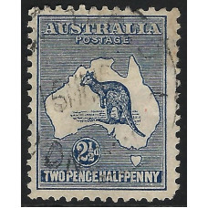 AUSTRALIA Sg36 - 2½d. - blue  1915 used