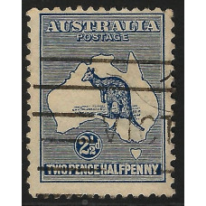 AUSTRALIA Sg36 - 2½d. - blue  Perfi 1915 used