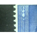 Mauritius Sg251b var -  1937 Coronation 20c. - blue Var Line by sceptre MNH