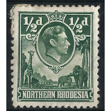 Northern Rhodesia Sg 25 - ½d. - green used
