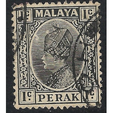 Perak Sg88 -  1935 Sultan Iskandar 1c. - black used