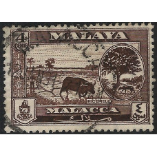 Malacca Sg 52 -  1960  4c. - sepia used