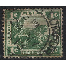 Federated Malay States Sg 29 -  1900  -  1c. - green used