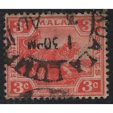Federated Malay States Sg 34 -  1900  -  3c. - red used