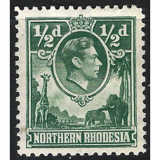 Northern Rhodesia Sg 25 - ½d. - green MM