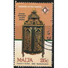 Malta-Sg1250 -  26c. - Cabinet 2002 used