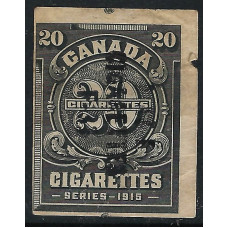 Canada Revenue 30 Cigarettes Tax Imperf Series 1915