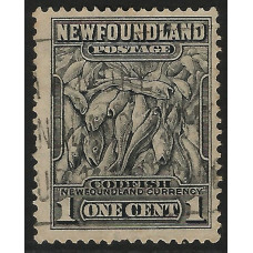 Newfoundland Sg276 - 1c. - grey 1932 used