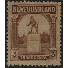 Newfoundland Sg151 -  3c. - brown 1923 used