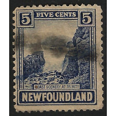 Newfoundland Sg153 -  5c. - blue 1923 used