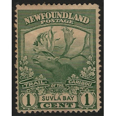 Newfoundland Sg130 - 1c. - green 1919 used