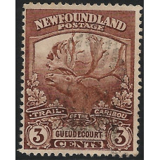 Newfoundland Sg132 - 3c. - brown 1919 used