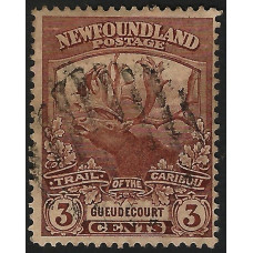Newfoundland Sg132 - 3c. - brown 1919 used