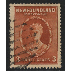 Newfoundland Sg211 - 3c. - brown 1932 used