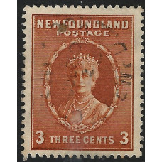 Newfoundland Sg211 - 3c. - brown 1932 used