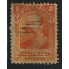 Newfoundland Sg 86 - 2c. - orange 1897 used