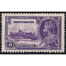 Newfoundland Sg251 - 5c. - violet  1935 Silver Jubilee MM