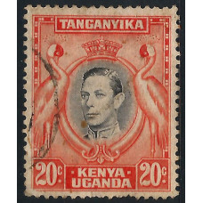 KUT  Sg139b - 20c. - black and orange 1938 used