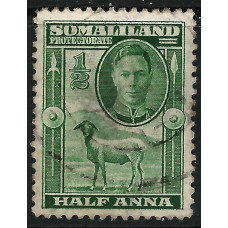 Somaliland Sg105 - ½a. - green used