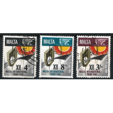 Malta Sg402-404 - 1968 Malta International Trade Fair used